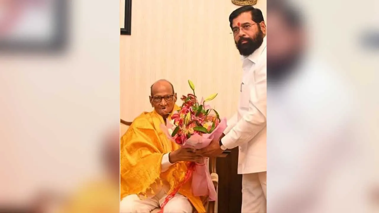 Sharad Pawar-DyCM Eknath Shinde