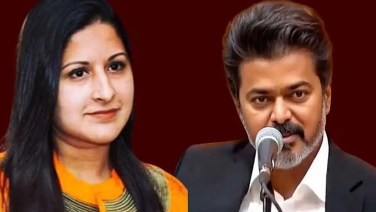 CM Vijay-Wife Sangeetha