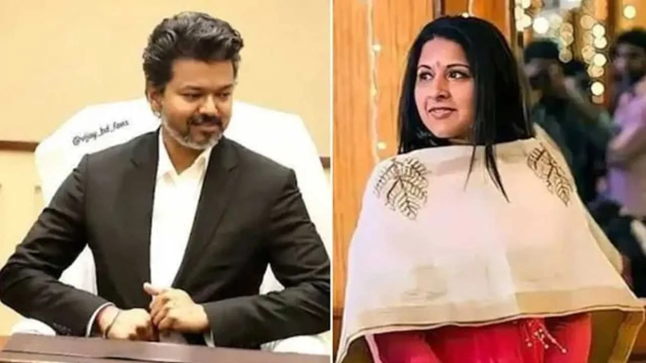CM Vijay-Wife Sangeetha