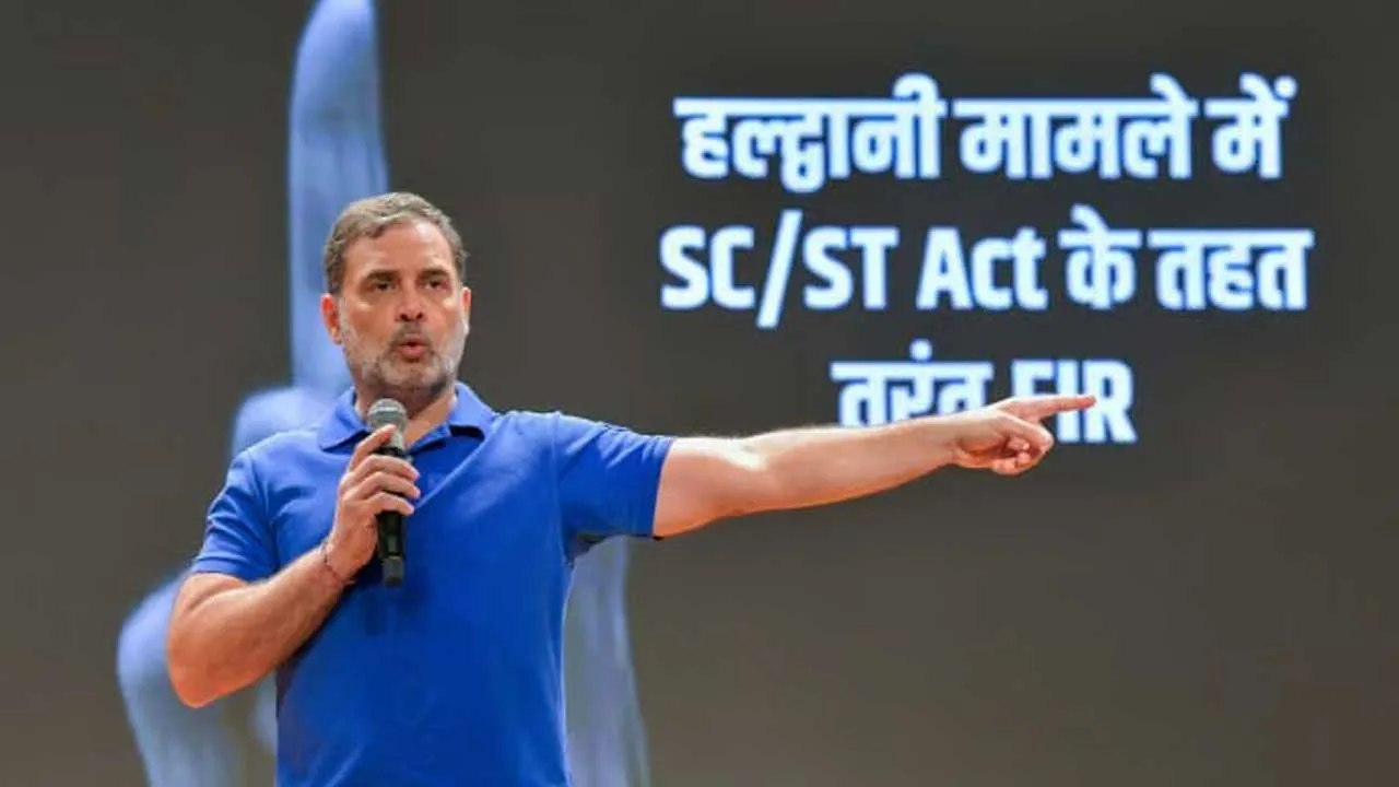 દલિતો માટે અવાજ ઉઠાવનાર રાહુલ ગાંધી વિરુદ્ધ જ દલિત વિરોધી કેસ કરી હલ્દ્વાનીમાં FIR