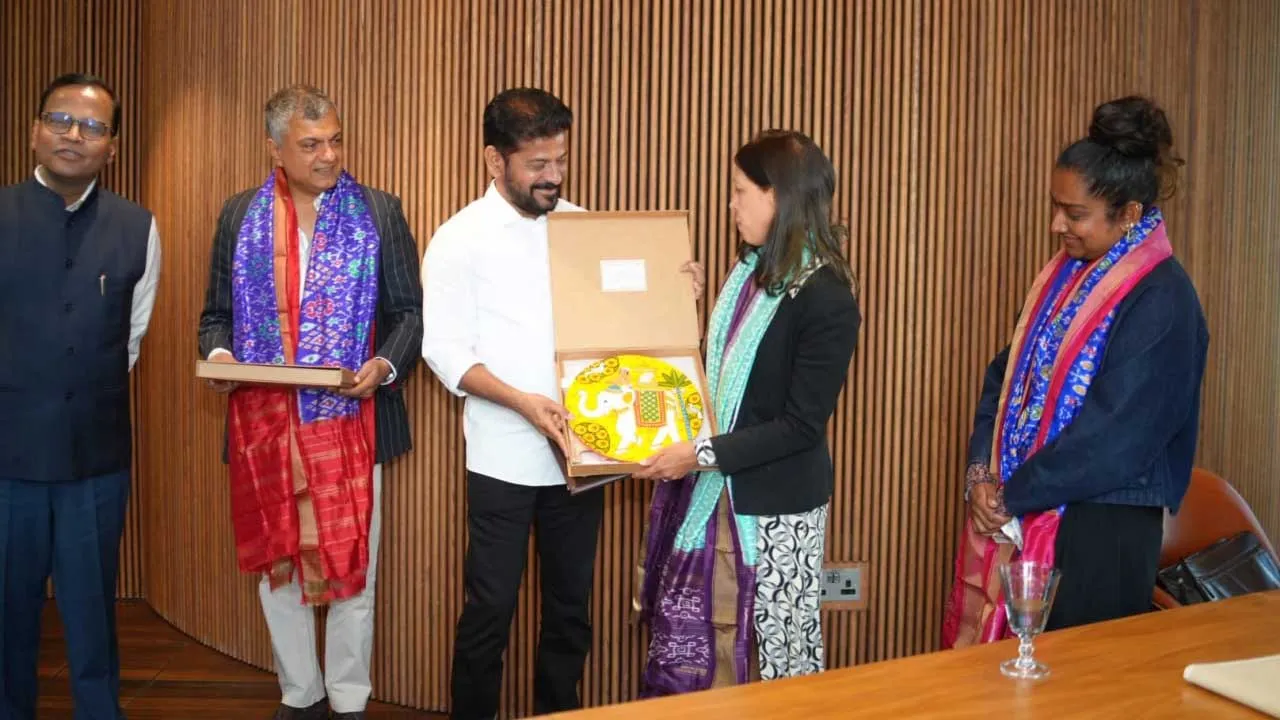 CM Revanth Reddy-Maya Tudor