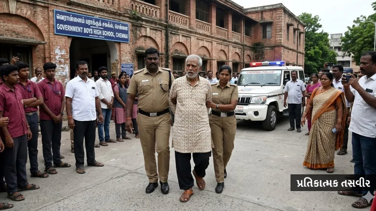 arrested 