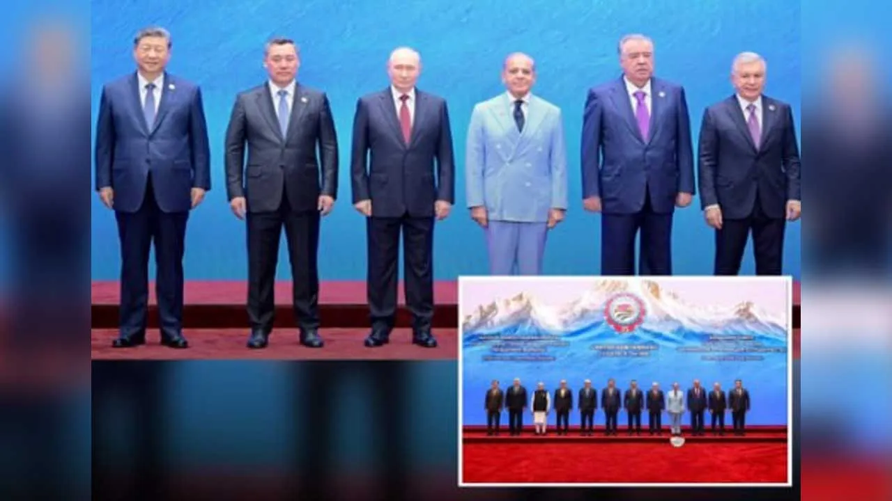પાકિસ્તાને SCO સમિટના ફોટામાંથી PM નરેન્દ્ર મોદી અને ઈરાની રાષ્ટ્રપતિને દૂર કર્યાં!