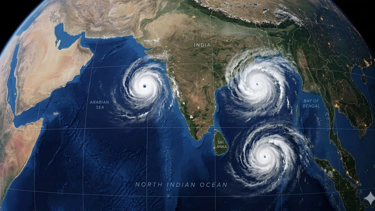 ISROની ચેતવણી: 2026ના અંતમાં આવી શકે છે 3 વાવાઝોડા; 44 વર્ષમાં સૌથી શક્તિશાળી