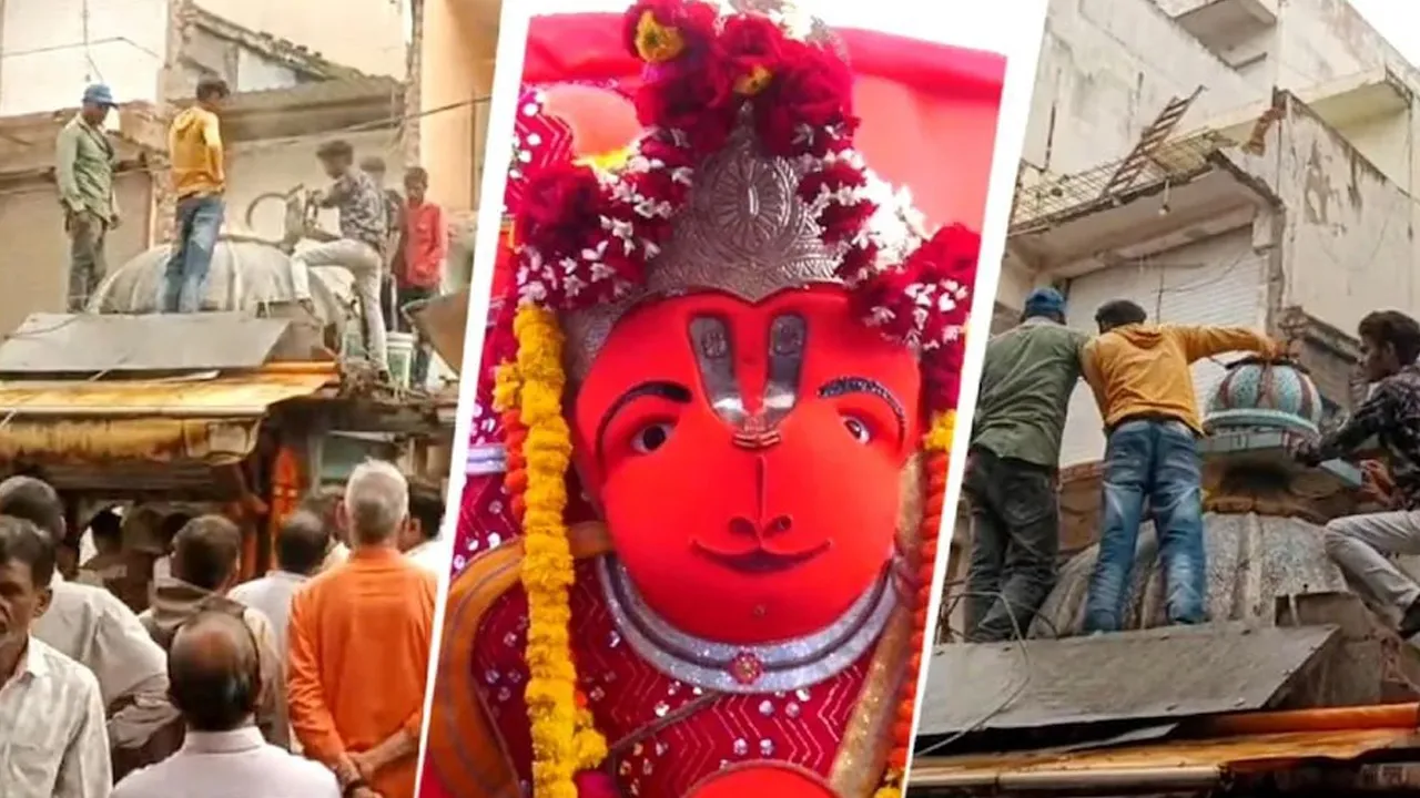 ઉજ્જૈનમાં 170 વર્ષ જૂની હનુમાન મૂર્તિ બે દિવસમાં પણ ન હલી; હવે પુરાતત્વવિદો કરશે સ્કેનિંગ