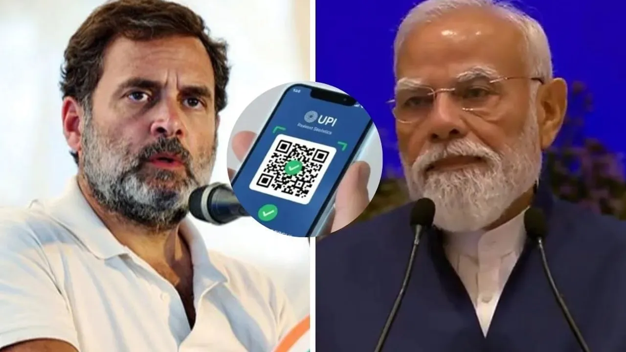 રાહુલ ગાંધીએ UPI ફી અંગે કેન્દ્ર સરકાર પર નિશાન સાધ્યું 