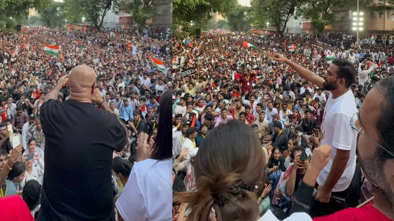 મુંબઈ શિવાજી પાર્ક જ્ઞાનેશ કુમારના વિરોધમાં હજારો લોકો જોડાયા, દીપકે CM ફડણવીસને આપી એક ચેલેન્જ