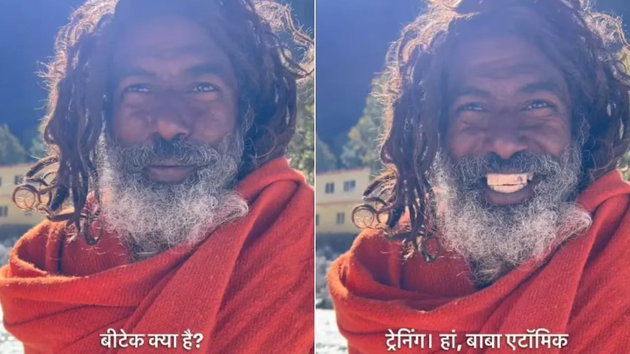 હતા વૈજ્ઞાનિક, ભગવો પહેરી લીધો; કડકડાટ અંગ્રેજી બોલતો M.Tech એન્જિનિયરે જણાવ્યું સાધુ બનવાનું કારણ