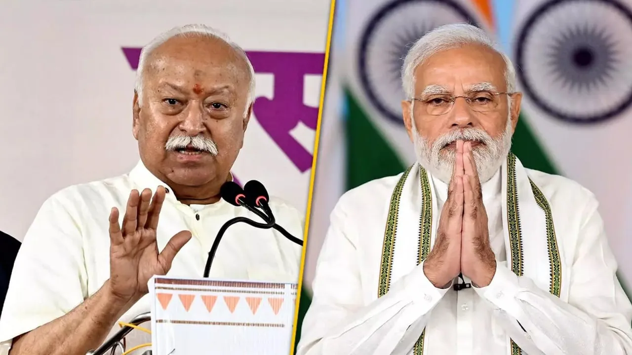 'રાષ્ટ્ર-નિર્માણ પર ભાર', PM મોદીએ RSS પ્રમુખ મોહન ભાગવતના સંબોધનની કરી પ્રશંસા