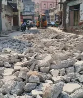 23 લાખના ખર્ચે બનાવેલો RCC રોડ 44 દિવસમાં જ તોડી નાખવાની નોબત આવી ગઈ