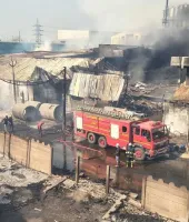 સુરતની એથર ઇન્ડસ્ટ્રીઝમાં ફરી આગ, શેર ઉચકાયો, 2023માં 100 કરોડનો વીમો ક્લેઇમ 