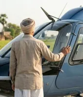 જમીનના બદલામાં મળ્યા રૂ. 15 કરોડ, ખેડૂતે હેલિકોપ્ટર ખરીદ્યું; હવે મિત્રો સાથે થાઇલેન્ડ જવાની તૈયારી