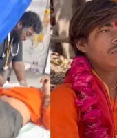 આ પાખંડી બાબા ચિઠ્ઠી લખીને લોકોની સારવાર કરતો, પોતાના પગ પાસે સાપ જોઈને બેભાન થઈ ગયો, હોસ્પિટલમાં દાખલ