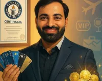 એક યુવાને 1638 ક્રેડિટ કાર્ડ ખરીદીને 'વર્લ્ડ રેકોર્ડ' બનાવ્યો, જીવી રહ્યો છે વૈભવી જીવન!