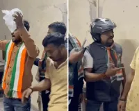 સુરતમાં દેશી દારૂના અડ્ડા પર કોંગ્રેસની જનતા રેડ, દારૂડિયા બૂટ-ચંપલ છોડીને ભાગ્યા