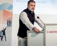 જર્મનીમાં રાહુલ ગાંધીએ ભાજપ પર કર્યો પ્રહાર, ED-CBIને હાથો બનાવવાનો આરોપ