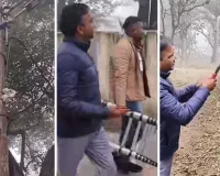 વીજળી ગુલ થતા થયા પરેશાન, પોલ પર ચઢીને ધારાસભ્યએ અધિકારીઓનો પાવર કટ કરી નાખ્યો