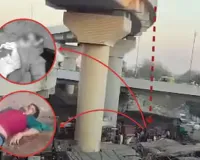 સુરતમાં પરિવાર માટે પતંગની દોરી બની જીવલેણ, 70 ફૂટ ઊંચા બ્રિજ પરથી નીચે પટકાયા