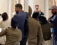 ઇન્દોરમાં હોટલ બહાર મહિલાએ રોહિત શર્માનો હાથ પકડ્યો, સુરક્ષા તોડવાનું કારણ પણ જણાવ્યું