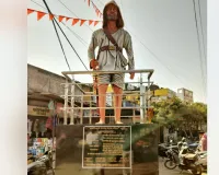 9.90 લાખનો કોન્ટ્રાક્ટ લઈ 50 હજારની પ્રતિમા મૂકી દીધી, કલેક્ટર-ધારાસભ્ય ઉદ્ઘાટન પણ કરીને જતા રહ્યા