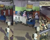 મલાડ રેલવે સ્ટેશન પર નમાઝ અદા કરવાનો વીડિયો વાયરલ, ભાજપના નેતાએ નોંધાવી ફરિયાદ