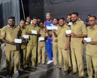 હાર્દિક પંડ્યાએ 10-10 લાખના ચેકનું વિતરણ કરીને પોતાનું વચન પૂરું કર્યું