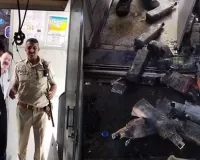 ફરી એકવાર દારૂબંધીની પોલ ખૂલી, ટ્રેનની છત પરથી દારૂની બોટલો વરસી, વીડિયો વાયરલ