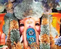 ગણપતિ બાપ્પાના મંડપને સજાવવા 3 કરોડની અસલી ચલણી નોટોનો ઉપયોગ કરાયો