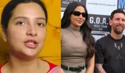 તે અભિનેત્રી કોણ છે જેણે લિયોનેલ મેસ્સી સાથે ફોટો પડાવ્યો? તેના પતિએ ગુસ્સામાં FIR નોંધાવી?