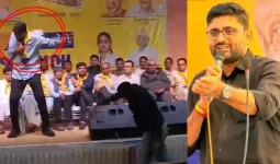 ભાજપના પ્રદીપસિંહ પર જૂતું ફેંકનારા AAPના ગોપાલ પર વારંવાર કેમ જૂતું ફેંકાય છે?