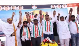 ગુજરાત કોંગ્રેસે 'જન આક્રોશ યાત્રા'ના ત્રીજા ચરણની શરૂઆત કરી, અમિત ચાવડાએ કહ્યું- દક્ષિણ ગુજરાત...