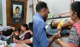 સ્વરસંગ્યા ચેરિટેબલ ટ્રસ્ટ અને નિર્મલ હોસ્પિટલે નિઃશુલ્ક બાળ આરોગ્ય અને વિકાસ કેમ્પનું આયોજન કર્યું