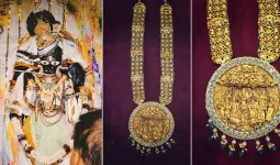 ડાકોરમાં રણછોડરાયને ચાંદીનો ગોલ્ડ પ્લેટેડ વિશિષ્ટ હાર સુરતના એડવોકેટ શ્રેયસ દેસાઇએ અર્પણ કર્યો 