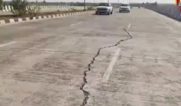 2024માં શરૂ થયેલા ભાવનગર-સોમનાથ નેશનલ હાઈવે પર પડી તિરાડ