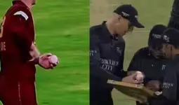 PSLના પહેલા દિવસે પાકિસ્તાનની ઈજ્જતના કાકરા થયા, ખેલાડીઓની જર્સીથી સફેદ બૉલ ગુલાબી થતા મચ્યો હોબાળો