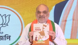 પશ્ચિમ બંગાળ માટે ગૃહમંત્રી અમિત શાહે ભાજપનો ચૂંટણી ઢંઢેરો જાહેર કર્યો, આપ્યા 20 વચન