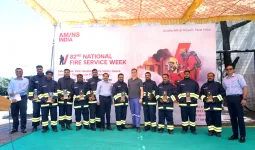 AM/NS Indiaએ નેશનલ ફાયર સર્વિસ ડેની ઉજવણી કરી
