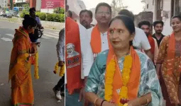 કોકિલાબેન બાધા લીધેલી- જ્યાં સુધી ભાજપ ટિકિટ ન આપે, ત્યાં સુધી પગરખાં નહીં પહેરું’, 5 વર્ષ ઉઘાડા પગે ફર્યા અને હવે ભાજપે આપી ટિકિટ