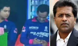 ડગઆઉટમાં RR મેનેજરને ફોન વાપરતા હતા વૈભવ બાજુમાં હતો;  લલિત મોદીનો સવાલ- ભ્રષ્ટાચાર વિરોધી એકમ ક્યાં હતી