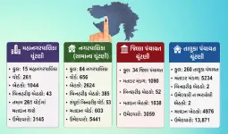 ગુજરાત સ્થાનિક સ્વરાજ ચૂંટણી: 9263 બેઠકો માટે 25537 ઉમેદવારો મેદાને, કોણ બાજી મારશે?