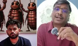 કોકરોચ જનતા પાર્ટીના વિરોધ પ્રદર્શનનો પાંચમો દિવસ, પ્રોફેસર પણ જોડાયા, માંગ એક જ ધર્મેન્દ્ર પ્રધાનનું રાજીનામું
