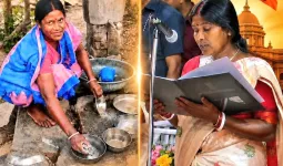 પહેલા લોકોના ઘરોમાં ઝાડુ અને પોતા મારતા કાલિતા દીદી હવે આદરણીય મંત્રી બની ગયા; પતિ શ્રમિક છે!