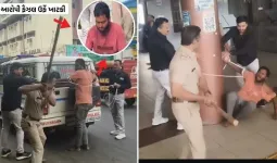 ભાવનગરમાં કાજલ સાથે ફૈઝલ ખાટકીએ એવું શું કર્યું કે પોલીસે જાહેરમાં ધૂલાઈ કરી, જાણો પોલીસે શું કહ્યું