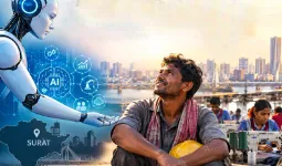 AIના યુગમાં સુરતના શ્રમિકો માટે સંવેદનશીલતા પણ જરૂરી છે