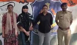 ખંડણી કેસમાં સસ્પેન્ડેડ કોન્સ્ટેબલ અને કીર્તિ પટેલની સાથી નયના બારૈયાની સાસણગીરથી ધરપકડ
