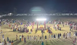રંગ ઇન્ટરનેશનલ સ્કૂલમાં નવરાત્રિ રાસ-ગરબાનું ભવ્ય આયોજન