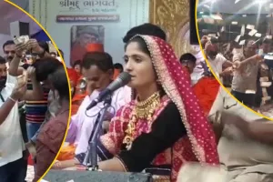 રાજકોટના ડાયરામાં ભાજપ સરકારના મંત્રીએ કર્યો રૂપિયાનો વરસાદ, જુઓ વીડિયો