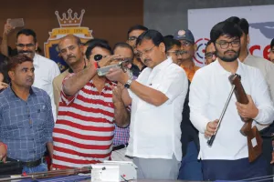 સુરતમાં અદ્યતન શુટિંગ રેન્જ અને બેઝિક એર રાઈફલ કોર્સનો શુભારંભ