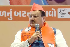 કોંગ્રેસ અને આપ આદિવાસીઓ માટે માત્ર મગરના આંસુ વહાવી રહી છે: જેપી નડ્ડા