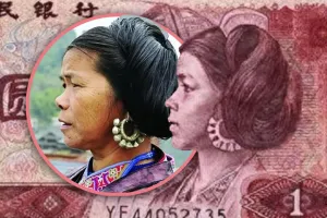 ચીનમાં જે મહિલાનો ફોટો ચલણી નોટ પર છપાતો હતો તેને 50 વર્ષ પછી ખબર પડી! તે ડોંગ લઘુમતી સમુદાયની એક સામાન્ય ખેડૂત છે